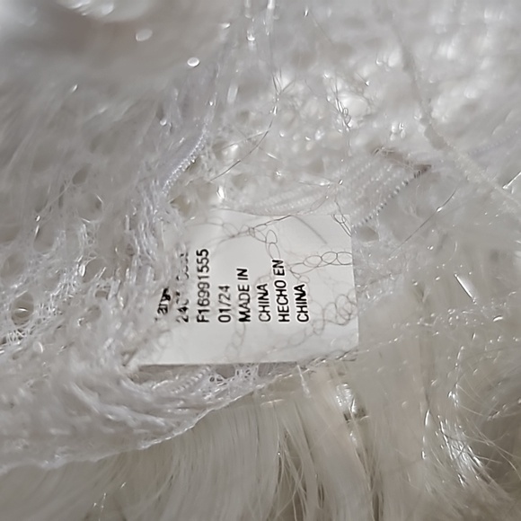 Hyde and Eek Adult Premium Curly Diva Wig OSFM White - Picture 7 of 15